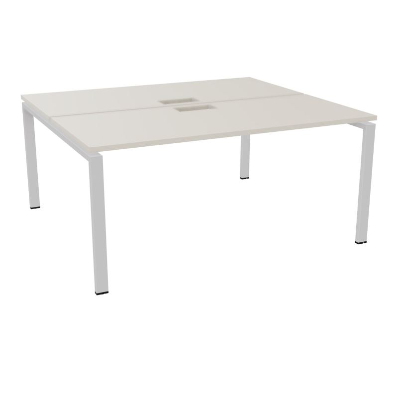 BUR BENCH CONECT L160XP142CM-2 PL25MM +DECOUPE -PIET ARCHE RECT FX N5 SD
