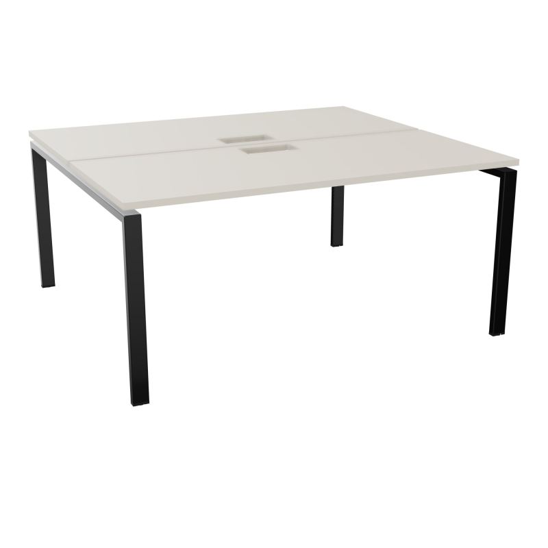 BUR BENCH CONECT L160XP142CM-2 PL25MM +DECOUPE -PIET ARCHE RECT FX N5 SG