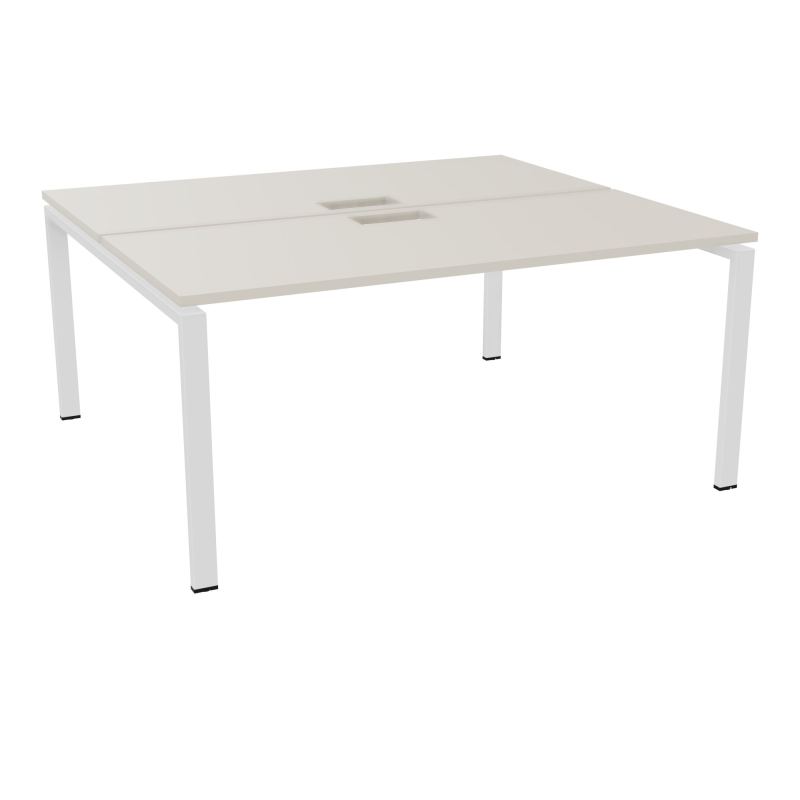 BUR BENCH CONECT L160XP142CM-2 PL25MM +DECOUPE -PIET ARCHE RECT FX N5 SO