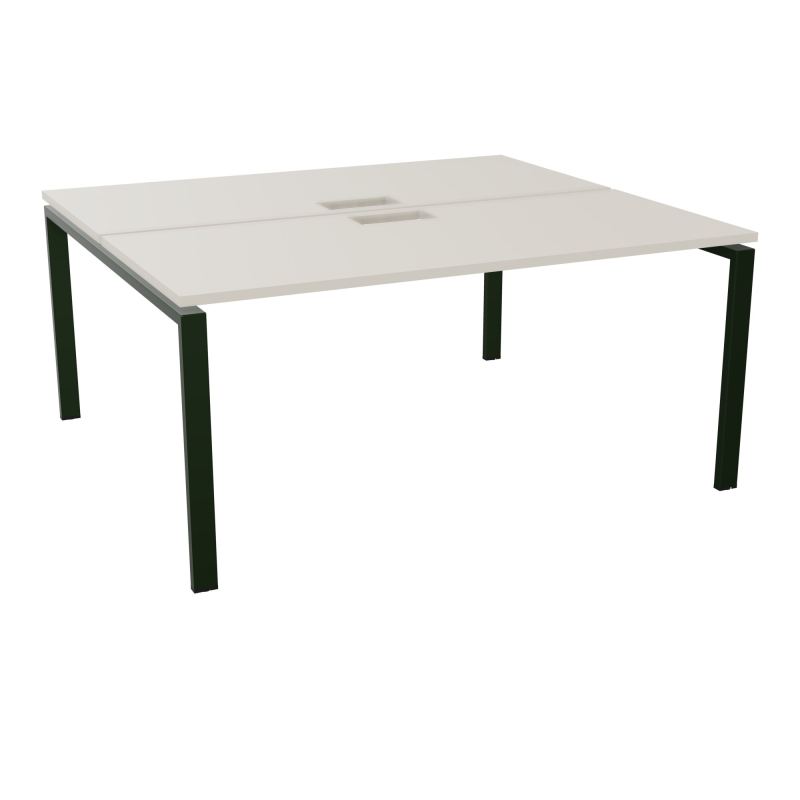 BUR BENCH CONECT L160XP142CM-2 PL25MM +DECOUPE -PIET ARCHE RECT FX N5 ST