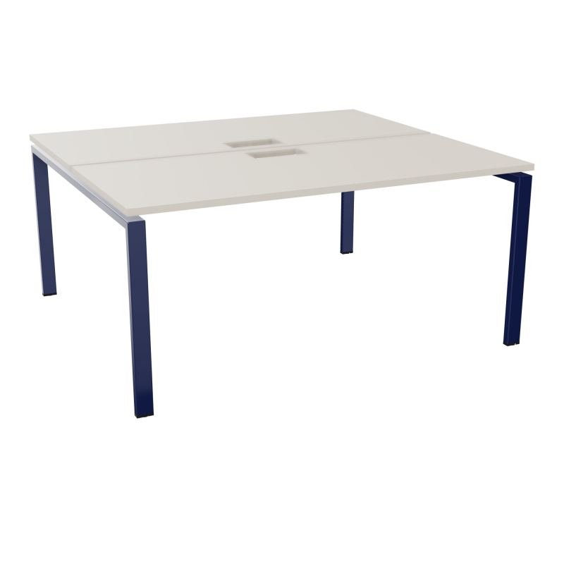 BUR BENCH CONECT L160XP142CM-2 PL25MM +DECOUPE -PIET ARCHE RECT FX N5 X4