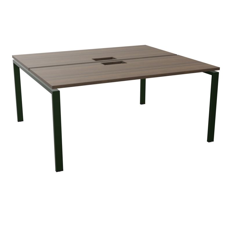 BUR BENCH CONECT L160XP142CM-2 PL25MM +DECOUPE -PIET ARCHE RECT FX N6 ST