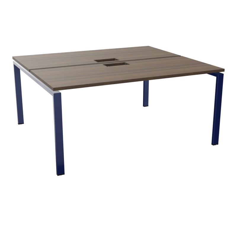 BUR BENCH CONECT L160XP142CM-2 PL25MM +DECOUPE -PIET ARCHE RECT FX N6 X4