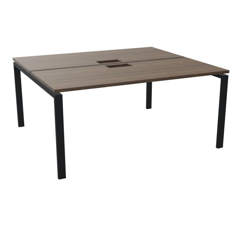 BUR BENCH CONECT L160XP142CM-2 PL25MM +DECOUPE -PIET ARCHE RECT FX N6 ZP