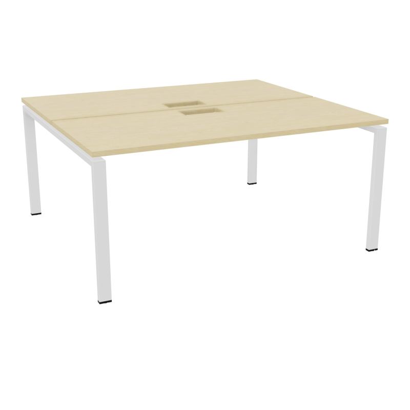 BUR BENCH CONECT L160XP142CM-2 PL25MM +DECOUPE -PIET ARCHE RECT FX N8 SO