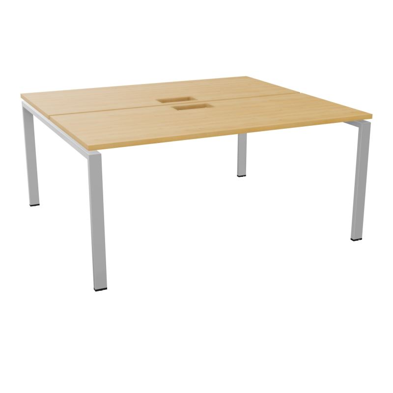 BUR BENCH CONECT L160XP142CM-2 PL25MM +DECOUPE -PIET ARCHE RECT FX   R5 SA