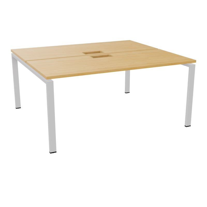 BUR BENCH CONECT L160XP142CM-2 PL25MM +DECOUPE -PIET ARCHE RECT FX   R5 SD