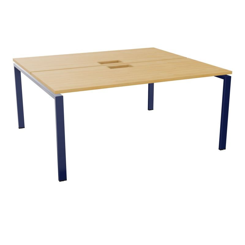 BUR BENCH CONECT L160XP142CM-2 PL25MM +DECOUPE -PIET ARCHE RECT FX   R5 X4
