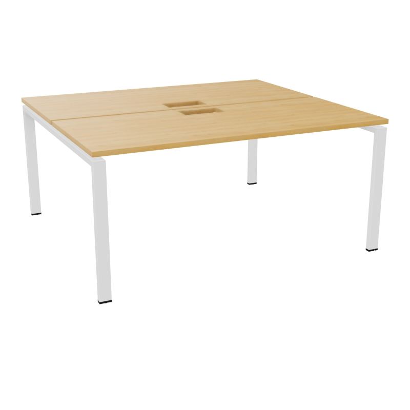 BUR BENCH CONECT L160XP142CM-2 PL25MM +DECOUPE -PIET ARCHE RECT FX   R5 ZO