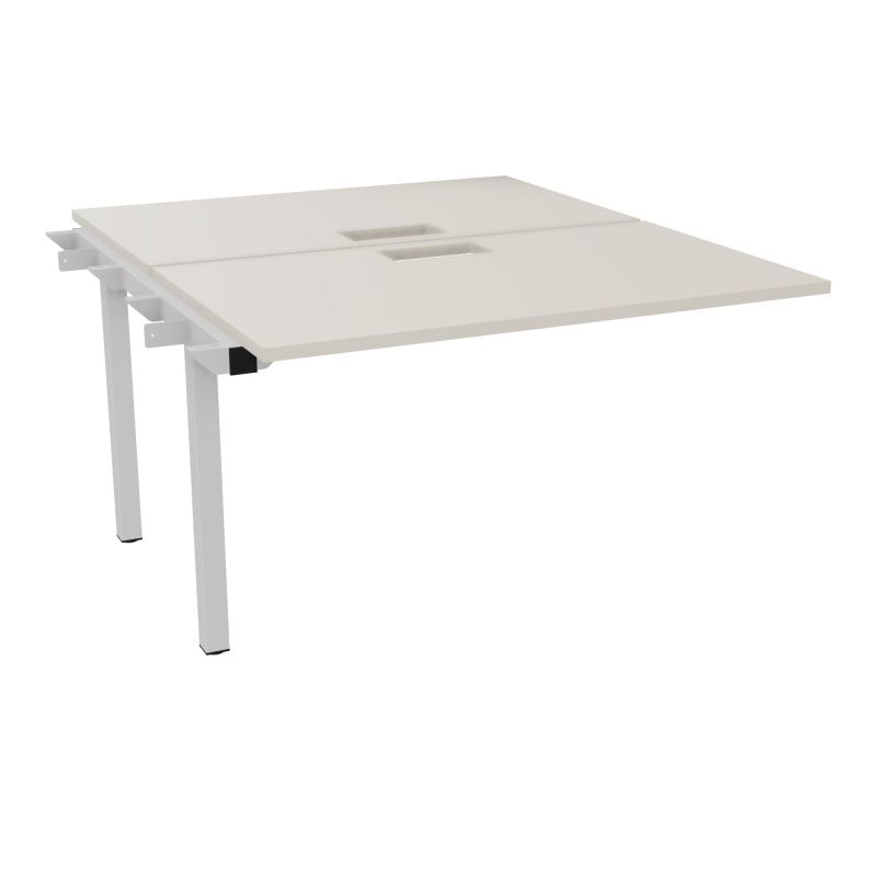 BUR BENCH SUIVANT CONECT L120XP142CM-2 PL 25MM +DECOUPE -PIET ARCHE RECT FX N5 SD