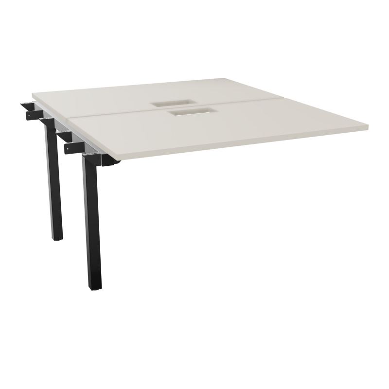 BUR BENCH SUIVANT CONECT L120XP142CM-2 PL 25MM +DECOUPE -PIET ARCHE RECT FX N5 SG
