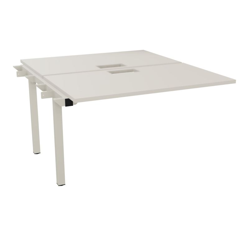 BUR BENCH SUIVANT CONECT L120XP142CM-2 PL 25MM +DECOUPE -PIET ARCHE RECT FX N5 ZC
