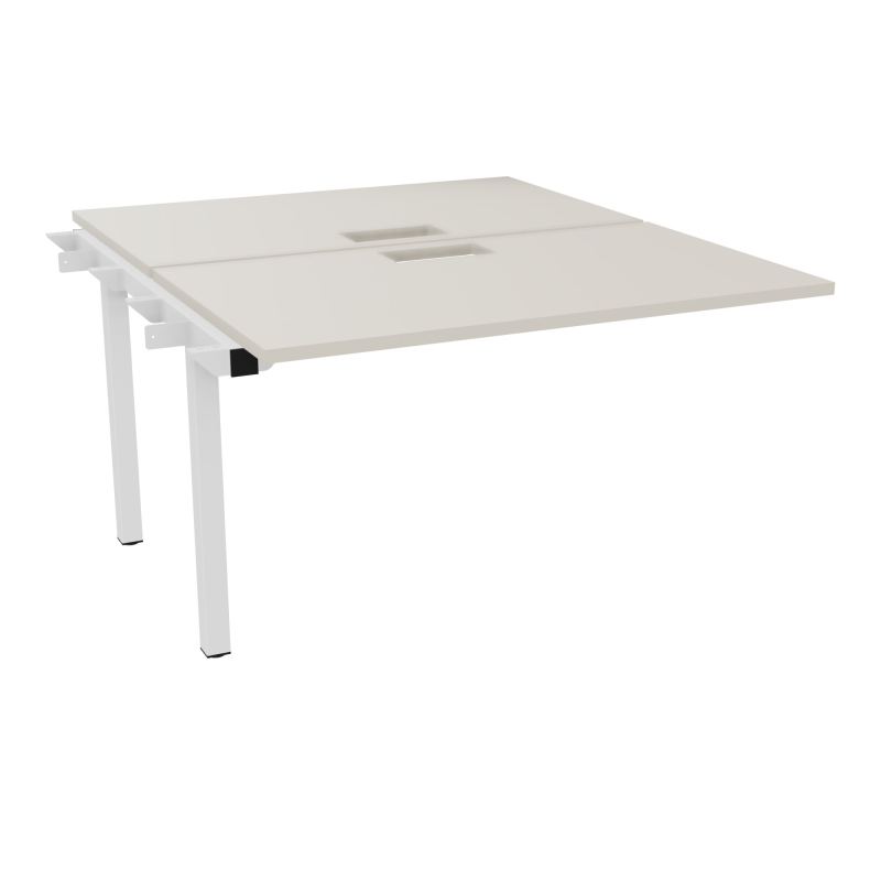 BUR BENCH SUIVANT CONECT L120XP142CM-2 PL 25MM +DECOUPE -PIET ARCHE RECT FX N5 ZO