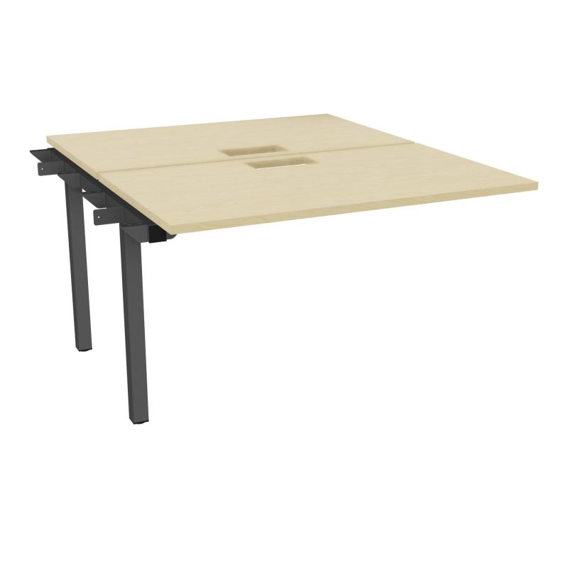 BUR BENCH SUIVANT CONECT L120XP142CM-2 PL 25MM +DECOUPE -PIET ARCHE RECT FX N8 SC