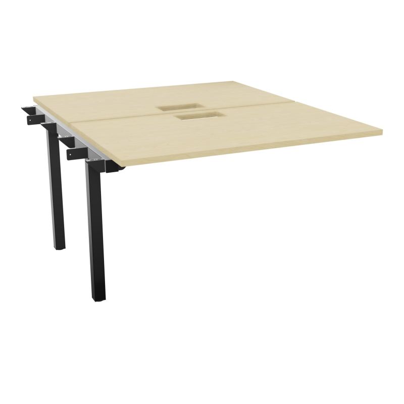 BUR BENCH SUIVANT CONECT L120XP142CM-2 PL 25MM +DECOUPE -PIET ARCHE RECT FX N8 SG