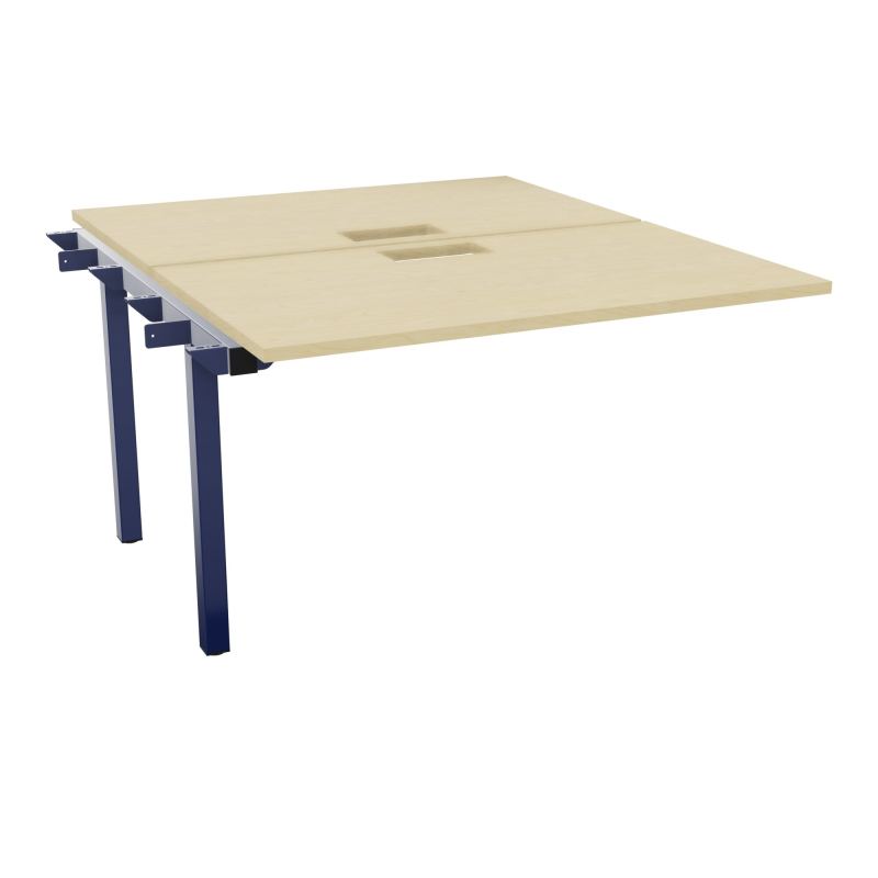BUR BENCH SUIVANT CONECT L120XP142CM-2 PL 25MM +DECOUPE -PIET ARCHE RECT FX N8 X4