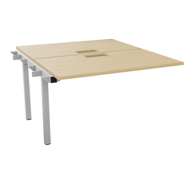 BUR BENCH SUIVANT CONECT L120XP142CM-2 PL 25MM +DECOUPE -PIET ARCHE RECT FX   R1 SA