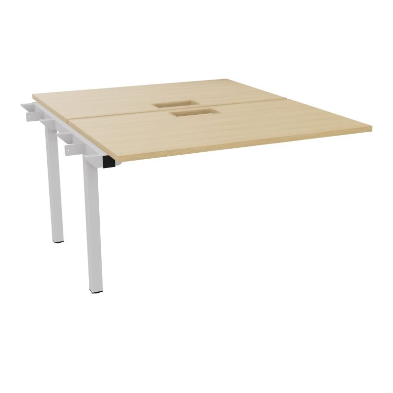 BUR BENCH SUIVANT CONECT L120XP142CM-2 PL 25MM +DECOUPE -PIET ARCHE RECT FX   R1 SD