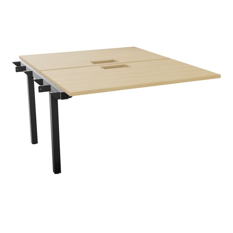 BUR BENCH SUIVANT CONECT L120XP142CM-2 PL 25MM +DECOUPE -PIET ARCHE RECT FX   R1 SG