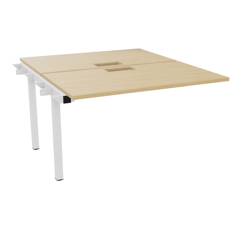 BUR BENCH SUIVANT CONECT L120XP142CM-2 PL 25MM +DECOUPE -PIET ARCHE RECT FX   R1 SO