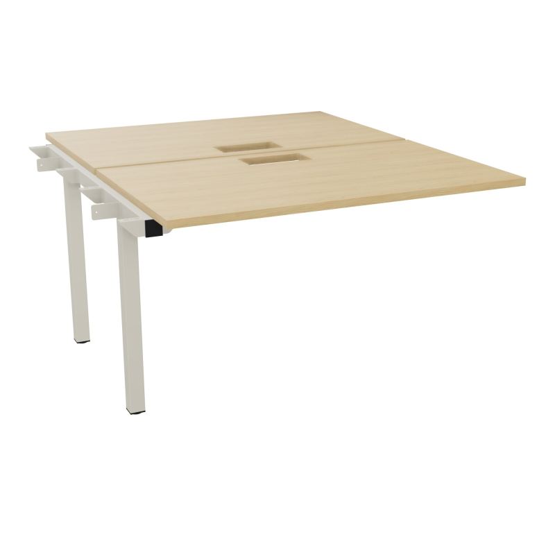 BUR BENCH SUIVANT CONECT L120XP142CM-2 PL 25MM +DECOUPE -PIET ARCHE RECT FX   R1 ZC