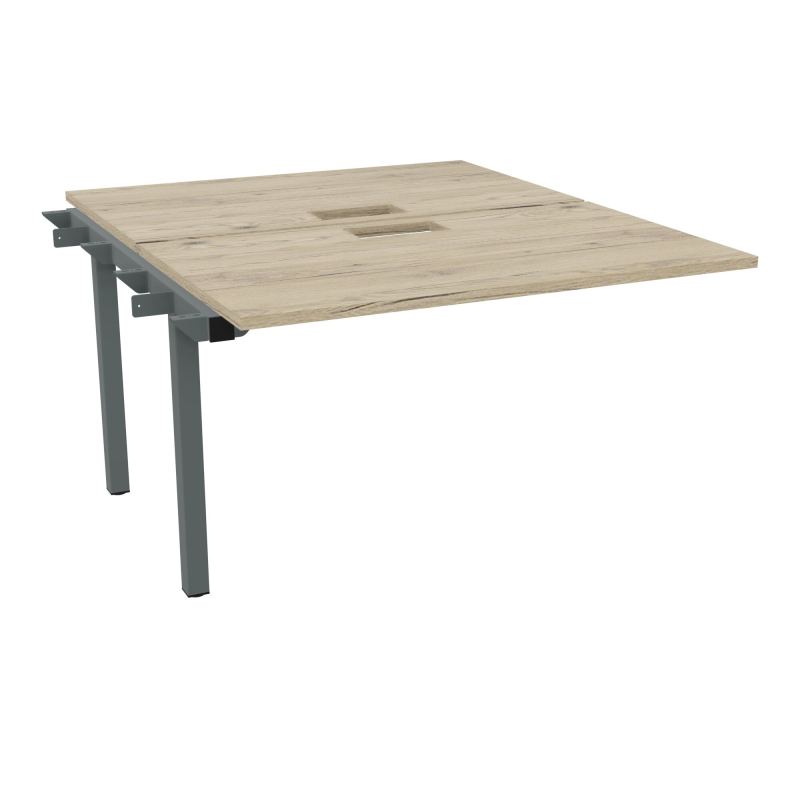 CONECT BUR BENCH SUIVANT L120XP142CM-2 PL 25MM +DECOUPE R3-PIET ARCHE RECT FX SU