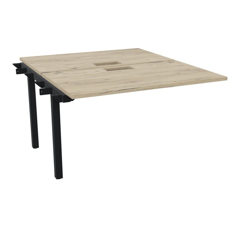 CONECT BUR BENCH SUIVANT L120XP142CM-2 PL 25MM +DECOUPE R3-PIET ARCHE RECT FX ZP
