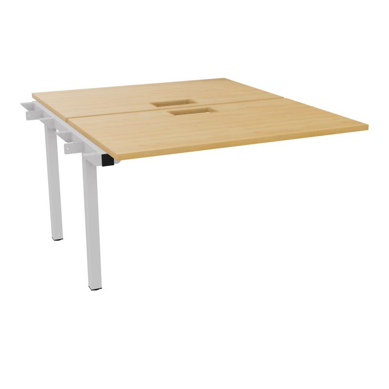 BUR BENCH SUIVANT CONECT L120XP142CM-2 PL 25MM +DECOUPE -PIET ARCHE RECT FX   R5 SD