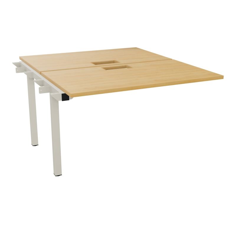 BUR BENCH SUIVANT CONECT L120XP142CM-2 PL 25MM +DECOUPE -PIET ARCHE RECT FX   R5 ZC