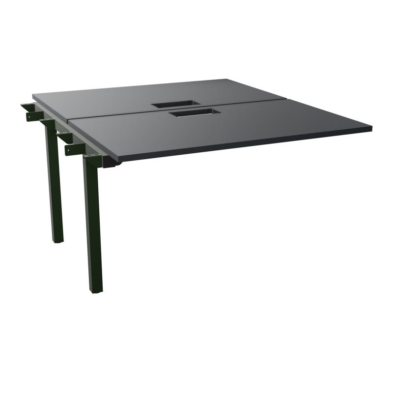 BUR BENCH SUIVANT CONECT L120XP142CM-2 PL 25MM +DECOUPE -PIET ARCHE RECT FX   R9 ST