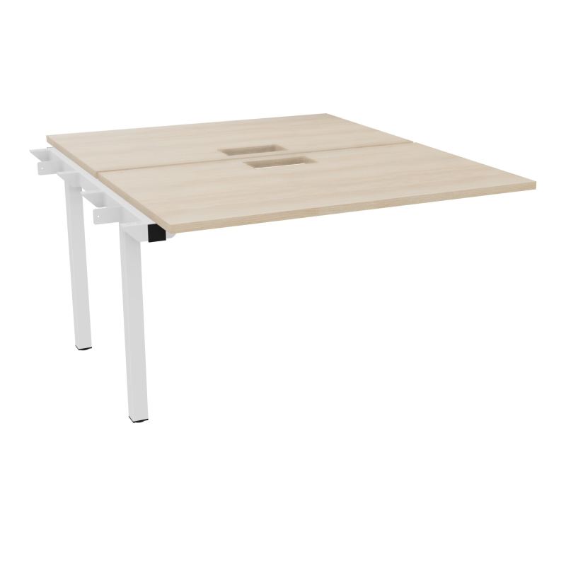 CONECT BUR BENCH SUIVANT L120XP142CM-2 PL 25MM +DECOUPE RZ-PIET ARCHE RECT FX ZO