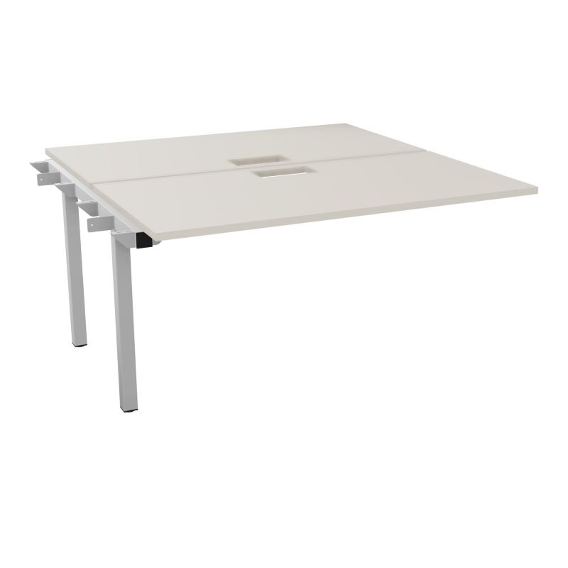 BUR BENCH SUIVANT CONECT L140XP142CM-2 PL 25MM +DECOUPE -PIET ARCHE RECT FX N5 SA