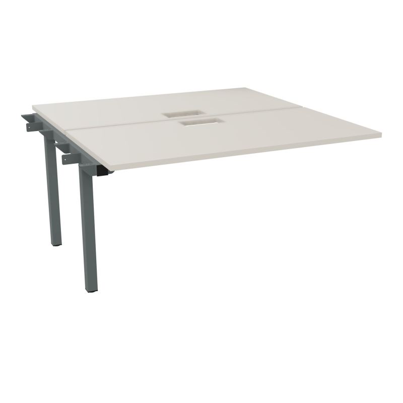 BUR BENCH SUIVANT CONECT L140XP142CM-2 PL 25MM +DECOUPE -PIET ARCHE RECT FX N5 SU