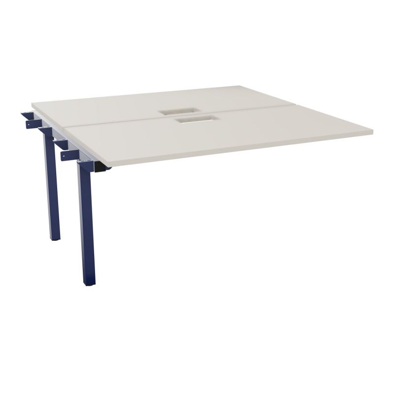 BUR BENCH SUIVANT CONECT L140XP142CM-2 PL 25MM +DECOUPE -PIET ARCHE RECT FX N5 X4