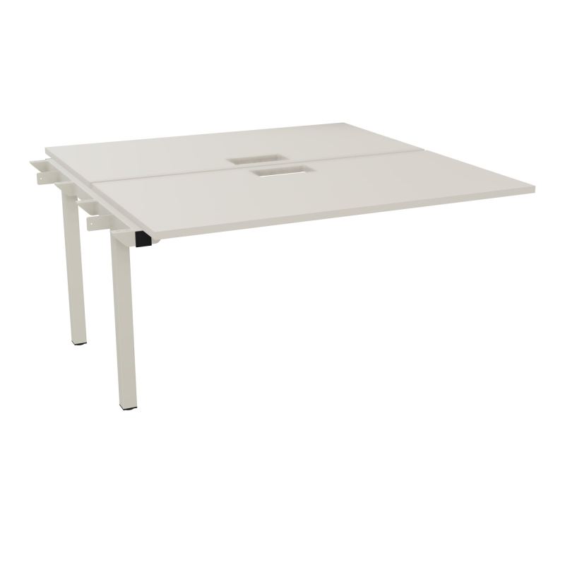 BUR BENCH SUIVANT CONECT L140XP142CM-2 PL 25MM +DECOUPE -PIET ARCHE RECT FX N5 ZC