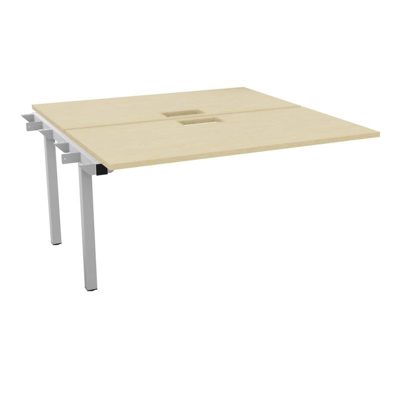 BUR BENCH SUIVANT CONECT L140XP142CM-2 PL 25MM +DECOUPE -PIET ARCHE RECT FX N8 SA