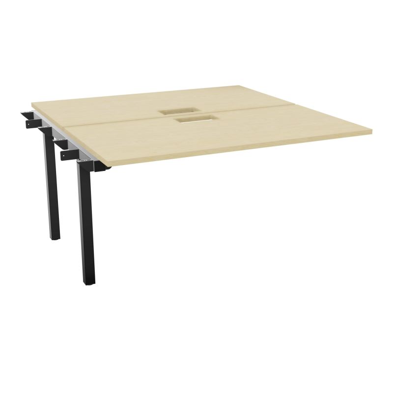BUR BENCH SUIVANT CONECT L140XP142CM-2 PL 25MM +DECOUPE -PIET ARCHE RECT FX N8 SG