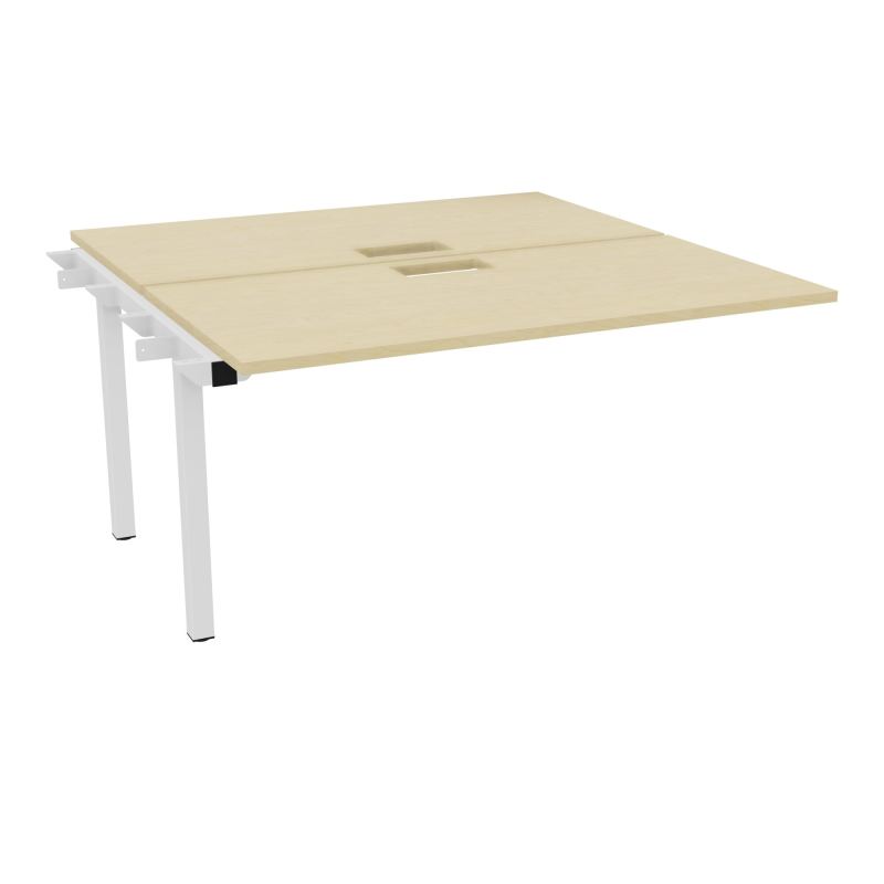 BUR BENCH SUIVANT CONECT L140XP142CM-2 PL 25MM +DECOUPE -PIET ARCHE RECT FX N8 SO