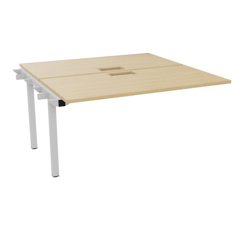 BUR BENCH SUIVANT CONECT L140XP142CM-2 PL 25MM +DECOUPE -PIET ARCHE RECT FX   R1 SD