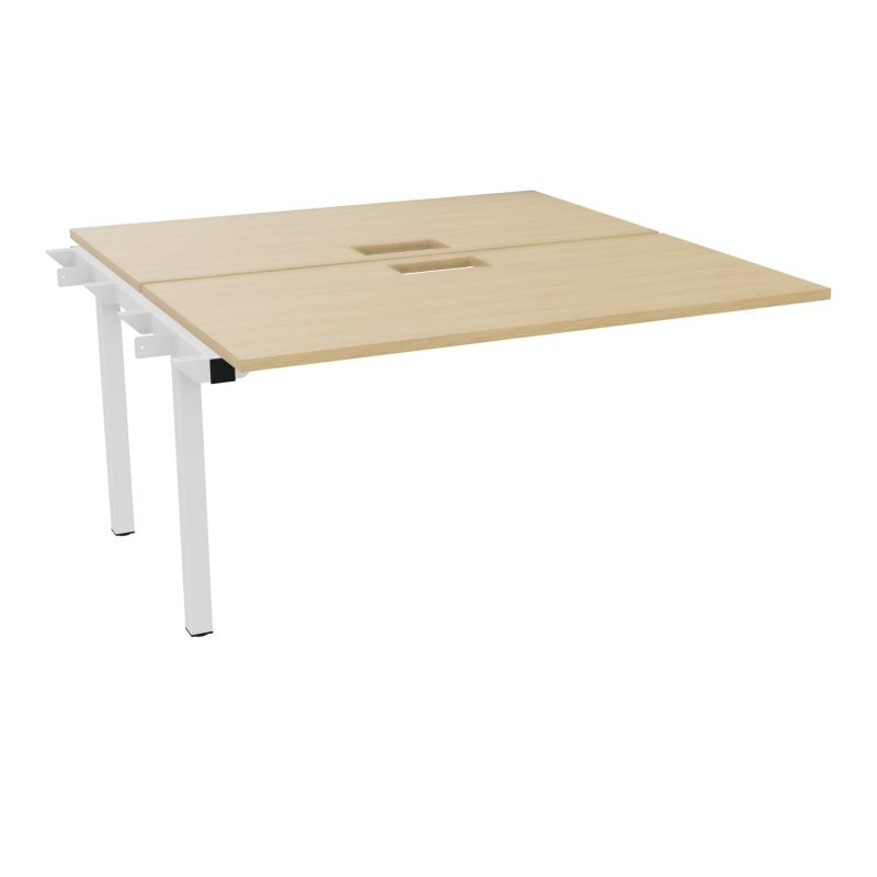 BUR BENCH SUIVANT CONECT L140XP142CM-2 PL 25MM +DECOUPE -PIET ARCHE RECT FX   R1 ZO