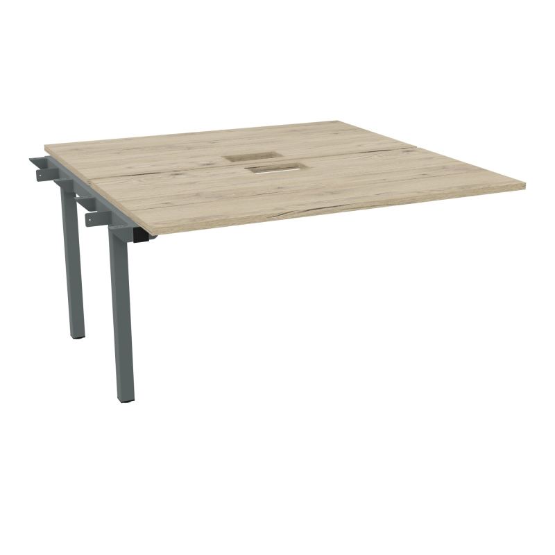 CONECT BUR BENCH SUIVANT L140XP142CM-2 PL 25MM +DECOUPE R3-PIET ARCHE RECT FX SU