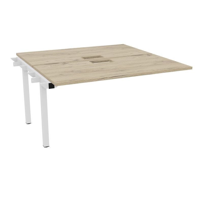 CONECT BUR BENCH SUIVANT L140XP142CM-2 PL 25MM +DECOUPE R3-PIET ARCHE RECT FX ZO