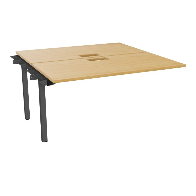 BUR BENCH SUIVANT CONECT L140XP142CM-2 PL 25MM +DECOUPE -PIET ARCHE RECT FX   R5 SC