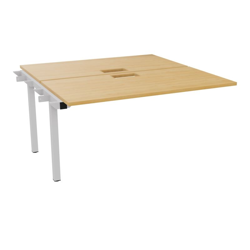BUR BENCH SUIVANT CONECT L140XP142CM-2 PL 25MM +DECOUPE -PIET ARCHE RECT FX   R5 SD