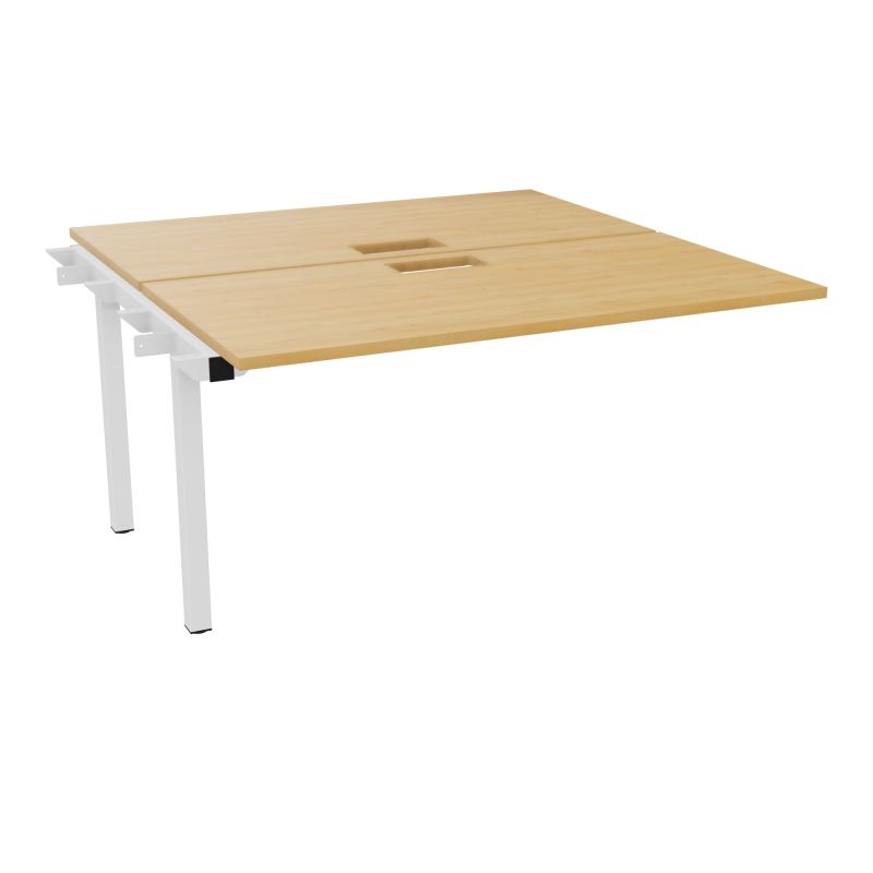 BUR BENCH SUIVANT CONECT L140XP142CM-2 PL 25MM +DECOUPE -PIET ARCHE RECT FX   R5 ZO
