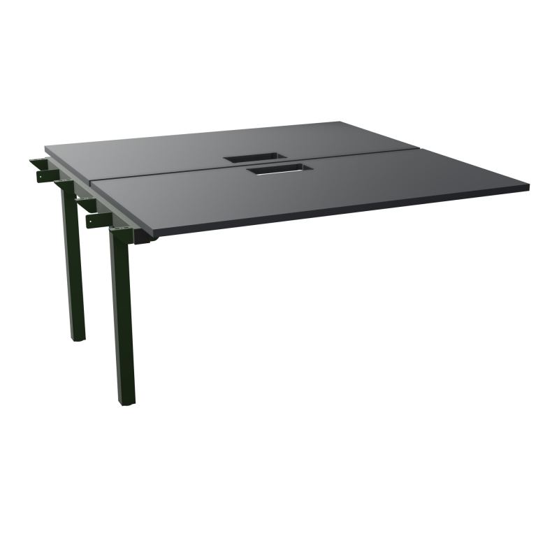 BUR BENCH SUIVANT CONECT L140XP142CM-2 PL 25MM +DECOUPE -PIET ARCHE RECT FX   R9 ST