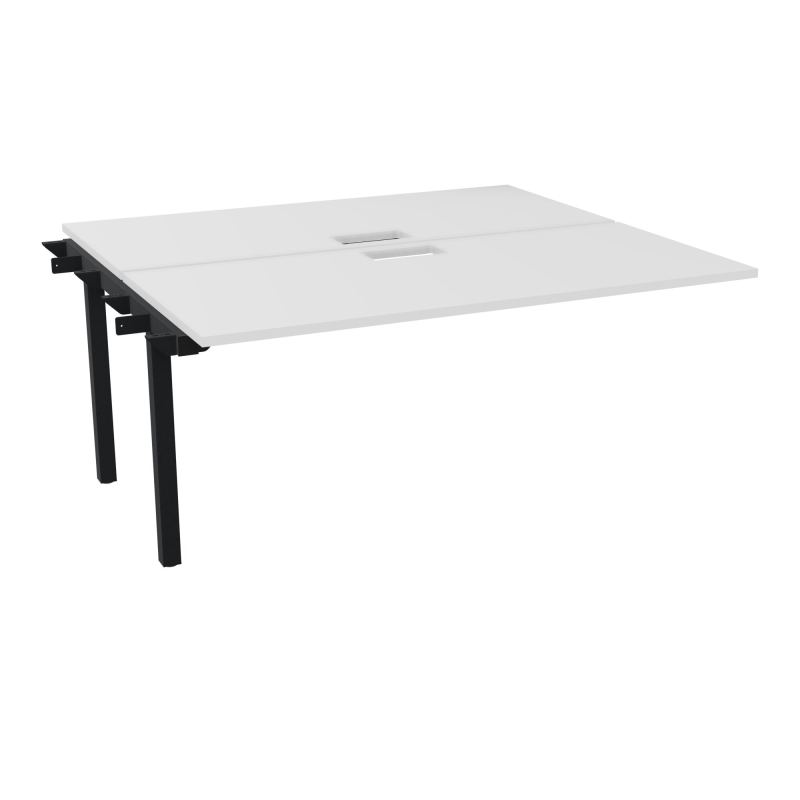 CONECT BUR BENCH SUIVANT L160XP142CM-2 PL 25MM +DECOUPE MG-PIET ARCHE RECT FX ZP