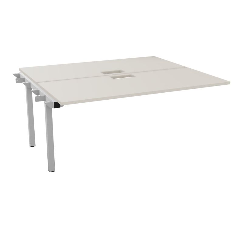 BUR BENCH SUIVANT CONECT L160XP142CM-2 PL 25MM +DECOUPE -PIET ARCHE RECT FX N5 SA