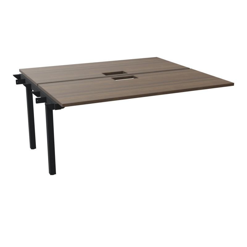 BUR BENCH SUIVANT CONECT L160XP142CM-2 PL 25MM +DECOUPE -PIET ARCHE RECT FX N6 ZP