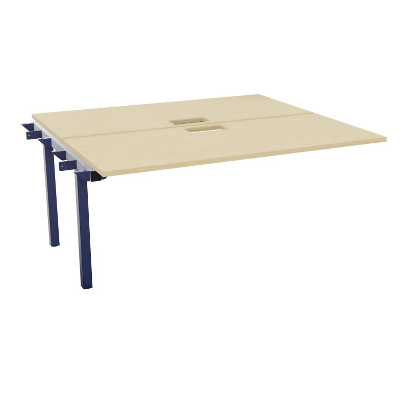 BUR BENCH SUIVANT CONECT L160XP142CM-2 PL 25MM +DECOUPE -PIET ARCHE RECT FX N8 X4